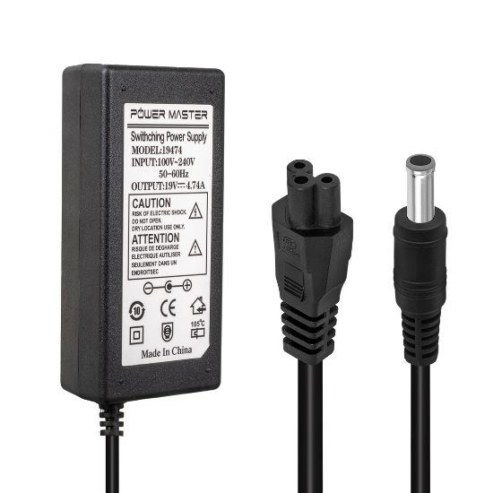 POWERMASTER 19 VOLT - 4.74 AMPER 5.5*3.3 UÇLU SAMSUNG NOTEBOOK ADAPTÖR resmi