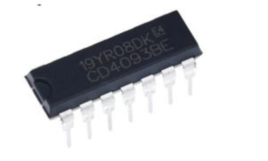 CD 4093BE DIP-14 ENTEGRE DEVRE resmi