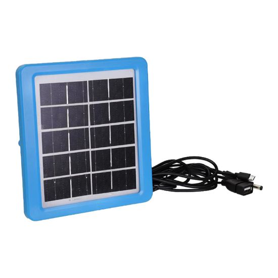 POWERMASTER ZO-715 6 VOLT - 0.3 AMPER - 1.5 WATT SOLAR PANEL resmi