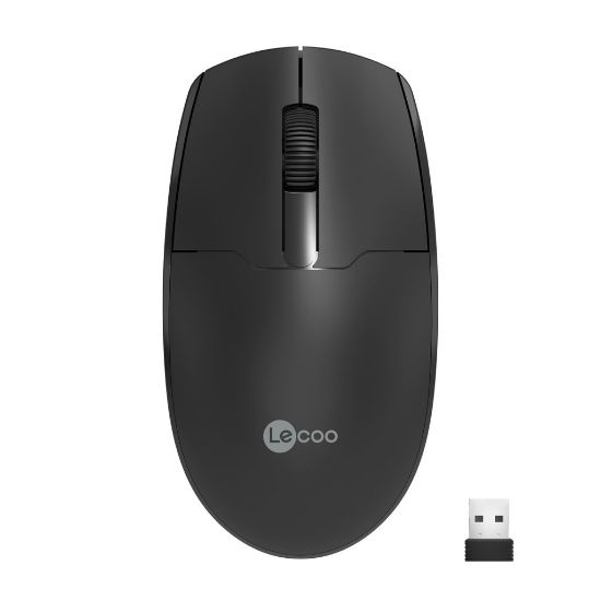 LENOVO LECOO WS204 SİYAH KABLOSUZ MOUSE resmi