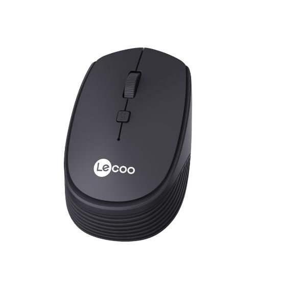 LENOVO LECOO WS202 SİYAH USB KABLOSUZ MOUSE resmi