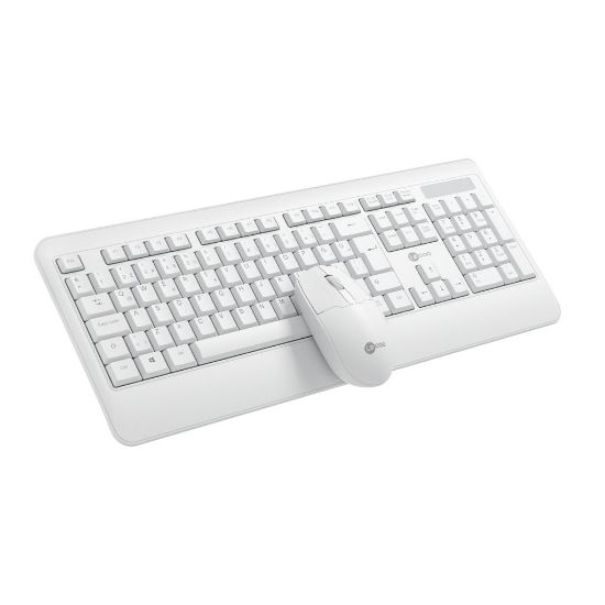 LENOVO LECOO KW202 BEYAZ KABLOSUZ KLAVYE & MOUSE SET resmi