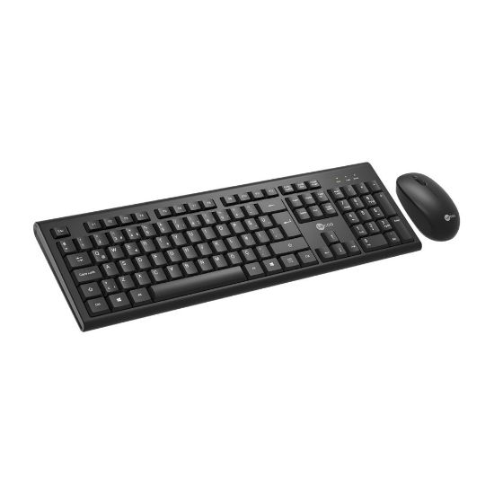 LENOVO LECOO KW200 SİYAH KABLOSUZ KLAVYE & MOUSE SET resmi