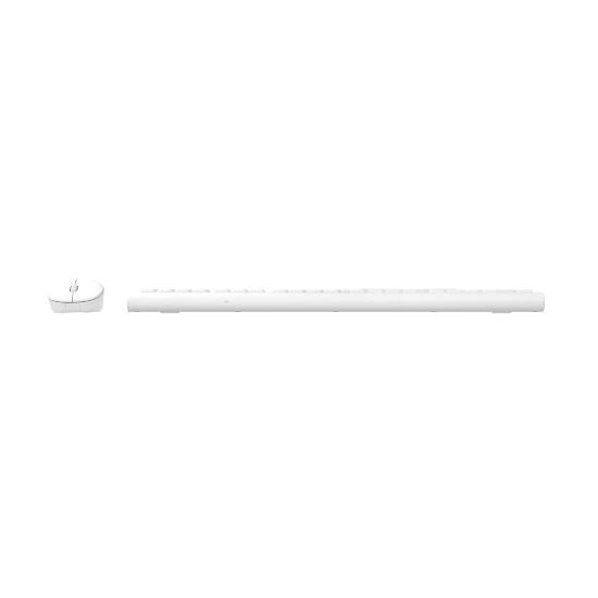 LENOVO LECOO KW200 BEYAZ KABLOSUZ KLAVYE & MOUSE SET resmi