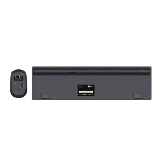 LENOVO LECOO KM2001 KLAVYE & MOUSE KABLOSUZ SET SİYAH resmi