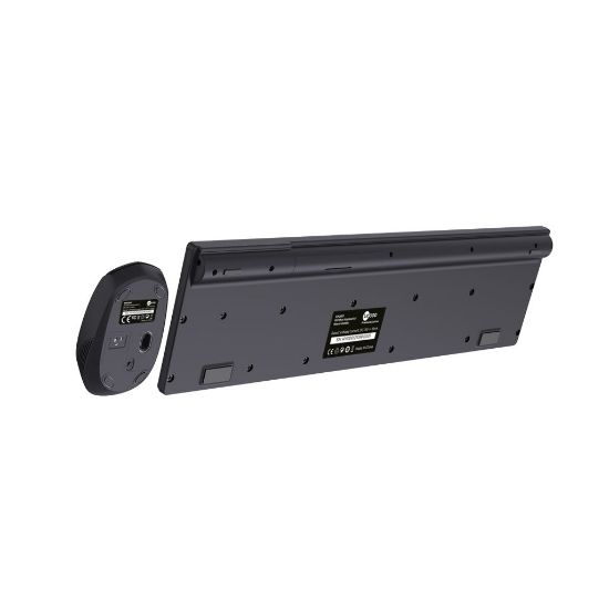 LENOVO LECOO KM2001 KLAVYE & MOUSE KABLOSUZ SET SİYAH resmi