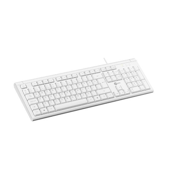 LENOVO LECOO KB101 BEYAZ KABLOLU Q KLAVYE resmi
