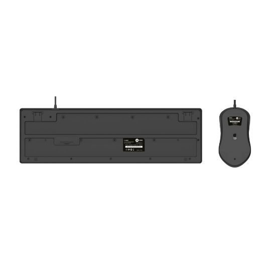 LENOVO LECOO CM101 SİYAH KABLOLU KLAVYE & MOUSE SET resmi