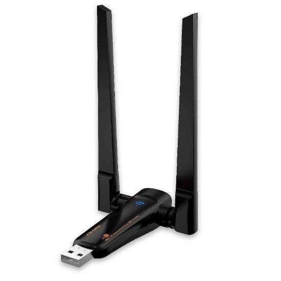 POWERMASTER PM-15938 450 MBPS 1T1R 2.4GHZ/5GHZ WİFİ USB KABLOSUZ ADAPTÖR resmi