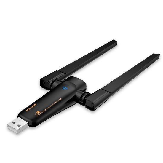 POWERMASTER PM-15938 450 MBPS 1T1R 2.4GHZ/5GHZ WİFİ USB KABLOSUZ ADAPTÖR resmi