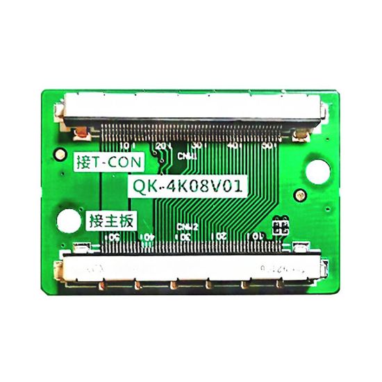 LCD PANEL FLEXİ REPAİR KART QK-4K08V01 T-CON QK0821A resmi