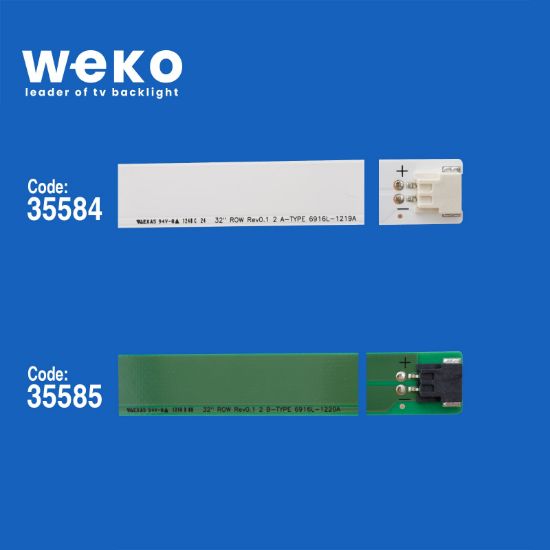 WKSET-5557 35584X2 35585X2 32 ROW REV0.9 2 4 ADET LED BAR resmi