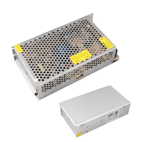 POWERMASTER PM-16009 5 VOLT - 40 AMPER - 200 WATT KALIN METAL KASA ADAPTÖR (P10 PANELLER İÇİN) resmi