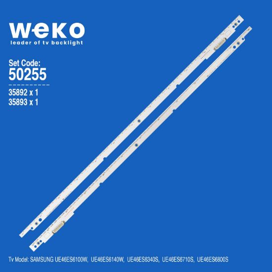 WKSET-5255 35892X1 35893X1 SLED 2012SVS46 7032NNB 3D 2 ADET LED BAR (60LED) resmi