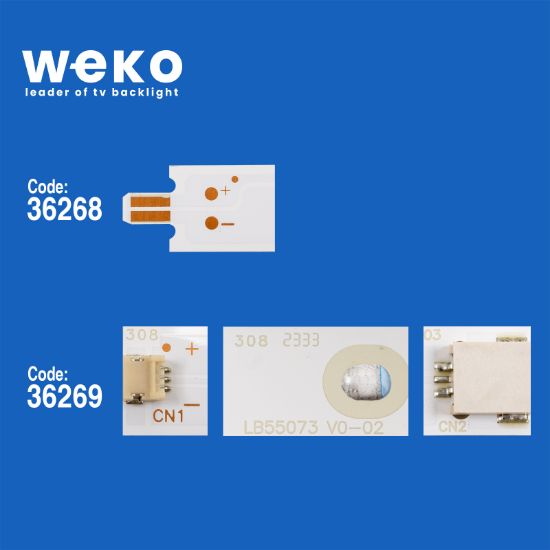 WKSET-5387 36268X6 36269X6 LB55073 12 ADET LED BAR resmi