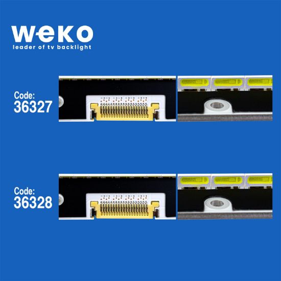WKSET-5401 36327X1 36328X1 SLED_MCPCB_LED5030_22MM_WIDTH_55 2 ADET LED BAR (96 LEDLİ) resmi