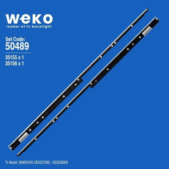 WKSET-5489 35155X1 35156X1 55-5030-LED-MCPCB 2 ADET LED BAR  (112 LEDLİ) resmi