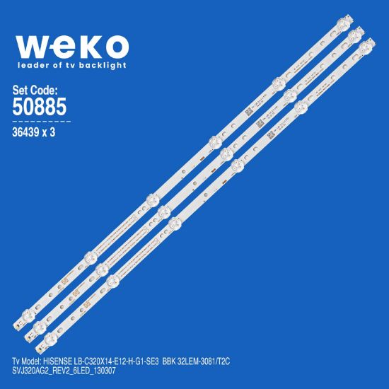 WKSET-5885 36439X3 SVJ320AG2_REV2_6LED_130307  3 ADET LED BAR resmi