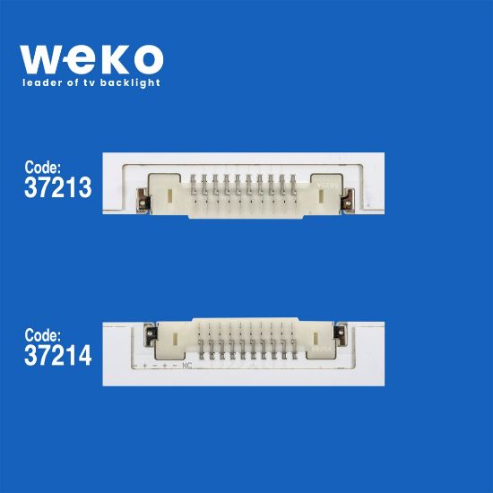 WKSET-6535 37223X1 37224X1 V6EB_550SMA/SMB_76LED_R0 BN96-395352B/53B 2 ADET LED BAR (76LED) resmi