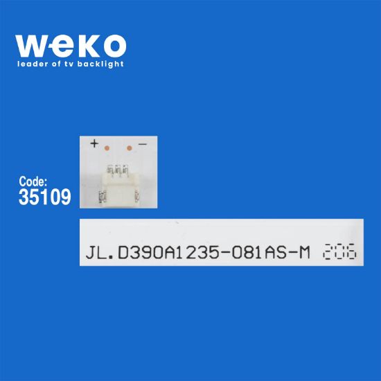 WKSET-6582 35109X3 JL.D390A1235-081BS-M  3 ADET LED BAR resmi