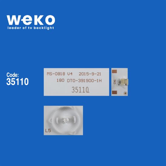 WKSET-6585 35110X4 180 DT0-391900-1H - MS-0818 V4  4 ADET LED BAR resmi