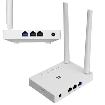 NETIS W1 300MBPS 2.4GHZ 1*WAN+2*LAN 2*5DBI ANTEN AP+REPEATER+WISP SMART KABLOSUZ ROUTER resmi