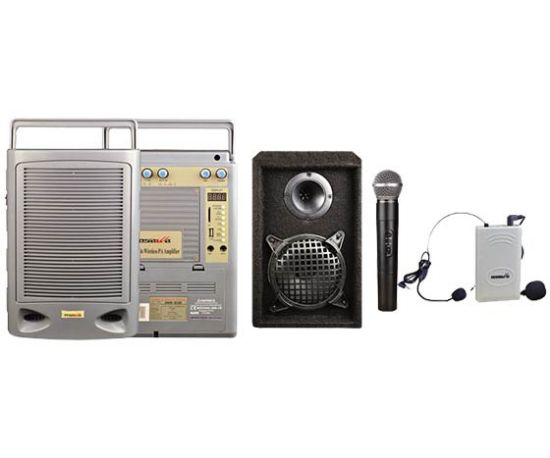 OSAWA OSW-8120 75W USB/SD EL+YAKA MİK SEYYAR MEVLÜT ANFİSİ resmi