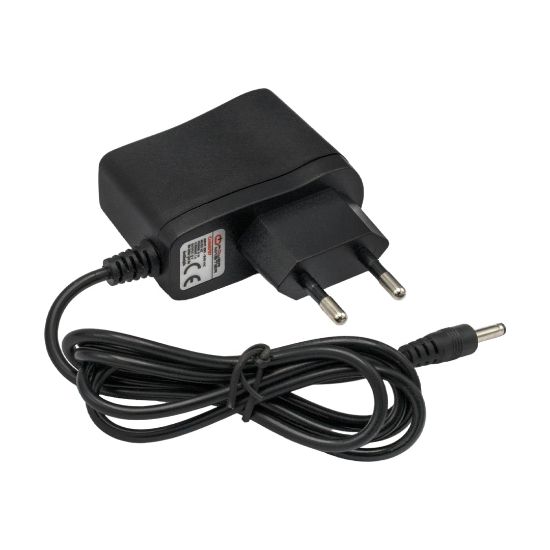 POWERMASTER PM-5737 5 VOLT - 1 AMPER 3.5*1.35 UÇLU PLASTİK KASA PRİZ TİPİ ADAPTÖR resmi