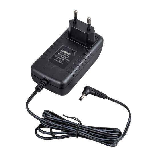 WEKO 12 VOLT - 3 AMPER 3.5*1.35 UÇLU  VERA YAZAR KASA POS YERLİ ÜRETİM PRİZ TİPİ PLASTİK KASA ADAPTÖR resmi
