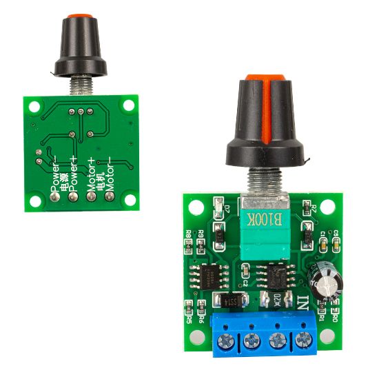 CA-102A PWM DC MOTOR YÖNETİCİ 1.8V-15V 2A LED DIMMER HIZ DÜZENLEYİCİ MODÜL resmi