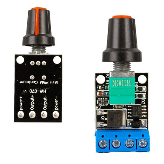 CA-110A PWM DC MOTOR YÖNETİCİ 5-16V 10A LED DIMMER HIZ DÜZENLEYİCİ MODÜL resmi
