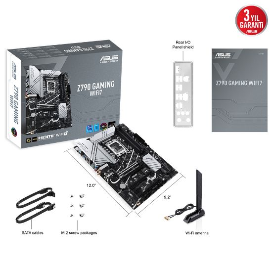 ASUS Z790 GAMING WIFI7 INTEL Z790 SOKET 1700 DDR5 resmi