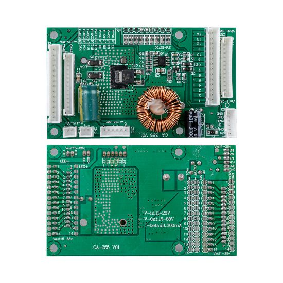 LCD LED DRIVER CA-355 10-65 İNÇ TV BACKLIGHT DRIVER 94X55MM INPUT:11-28V OUTPUT: 15-88V resmi