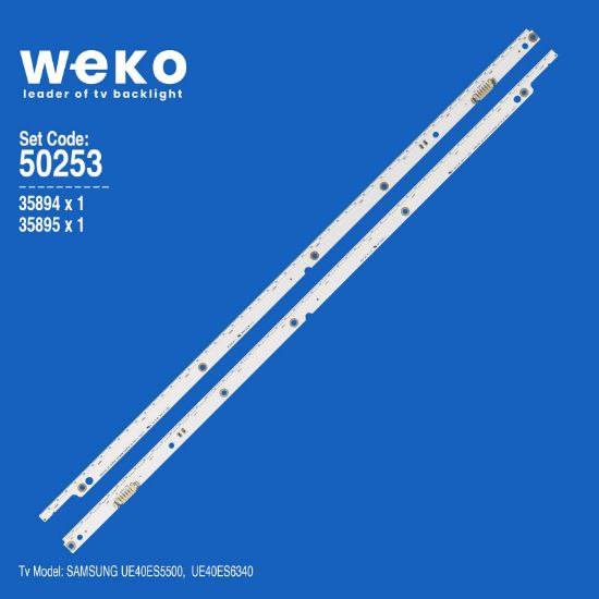 WKSET-5253 35894X1 35895X1 SAMSUNG 2012SVS40 7032NNB 2 ADET LED BAR (56LED) resmi