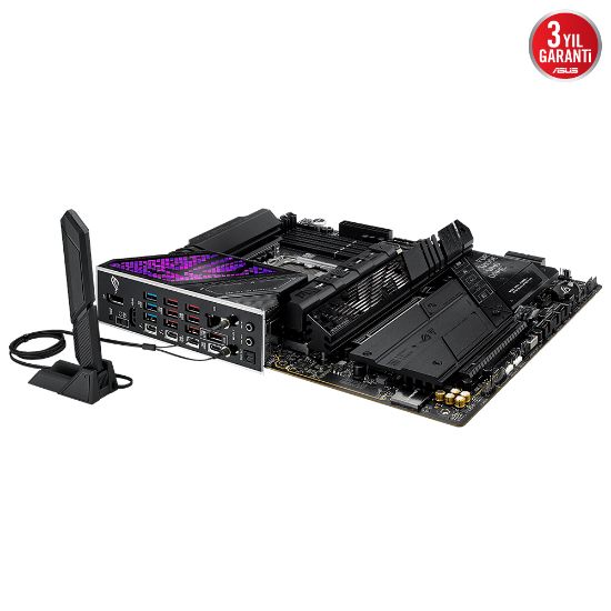 ASUS ROG STRIX Z890-E GAMING WIFI DDR5 7XM2 USB3.2 RGB LAN ATX resmi