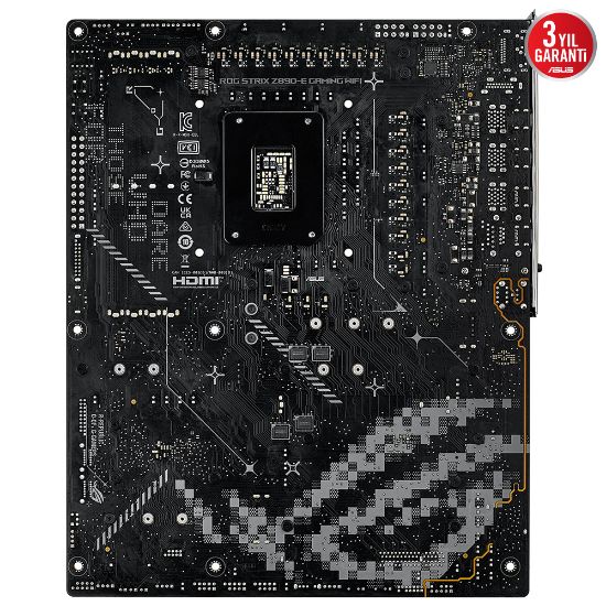 ASUS ROG STRIX Z890-E GAMING WIFI DDR5 7XM2 USB3.2 RGB LAN ATX resmi