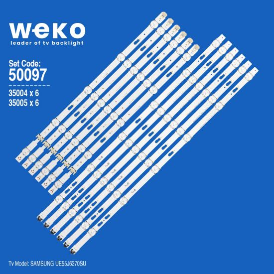 WKSET-5097 35004X6 35005X6 V5DF-550 12 ADET LED BAR resmi