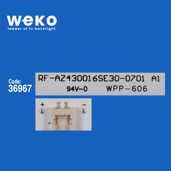 WKSET-6344 36581X3 RF-AZ430016SE30-0701 A0  3 ADET LED BAR resmi
