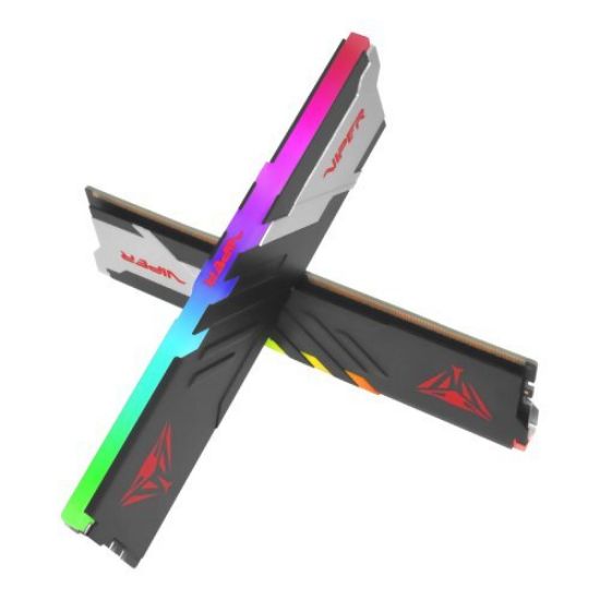 Patriot Viper Venom RGB 32GB (2x16GB) DDR5 6400MHz CL32 Gaming Ram (Bellek) (PVVR532G640C32K) resmi