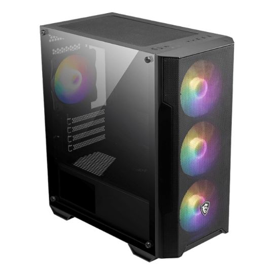 MSI MAG FORGE M100A D60 600W 80+ Bronze mATX Kasa resmi