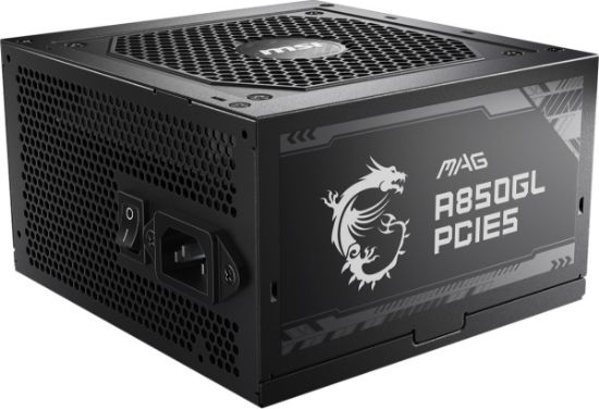 MSI MAG A850GL PCIE5 850W 80+ GOLD PSU resmi