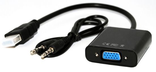 BEEK BA-HA-HD15-1 HDMI TO VGA ÇEVİRİCİ ADAPTÖR resmi