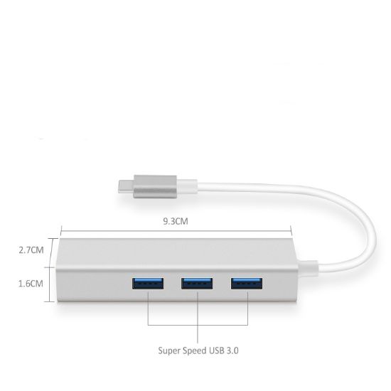CODEGEN CDG-CNV85 USB 3.0+RJ45 USB 3.1 TYPE-C HUB resmi