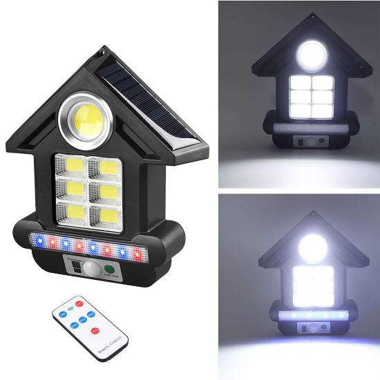 POWERMASTER PM-14327 CL-S180 SOLARLI KUMANDALI 81 LEDLİ SENSÖRLÜ KAPI AYDINLATMASI resmi