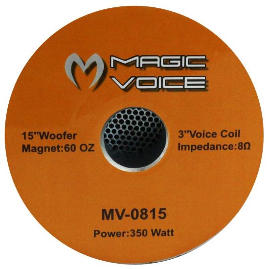 MAGICVOICE MV-0815 38 CM 500 WATT 15 YEDEK HOPARLÖR (MV-3415 İÇİN) resmi