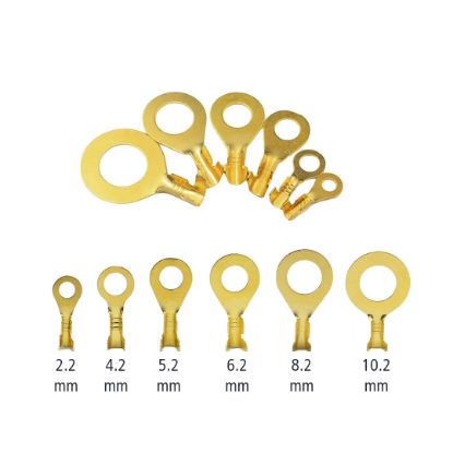 SARI TKS-8 8.20 MM TOPRAKLAMA KABLO PABUÇ (150LİK PAKET) resmi
