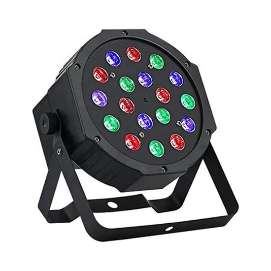 AOLAIT AL318P 1 WATT 18 LED PAR SAHNE IŞIĞI resmi