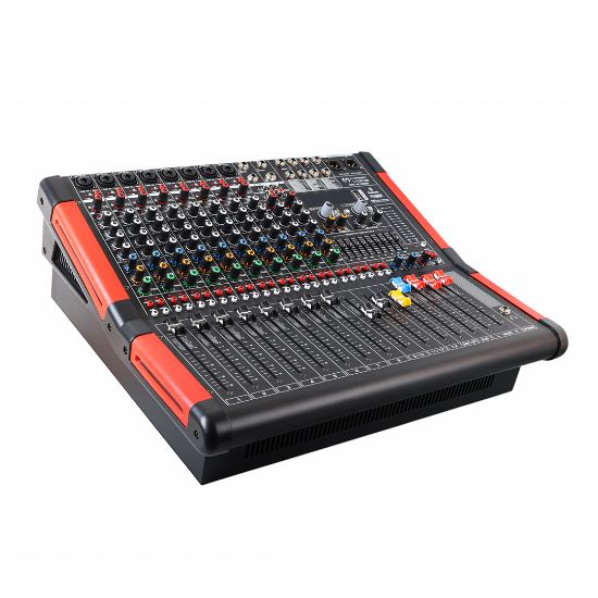 MAGICVOICE MV-A1200 12 XF CH-2X650-W USB/BT POWER MIXER resmi