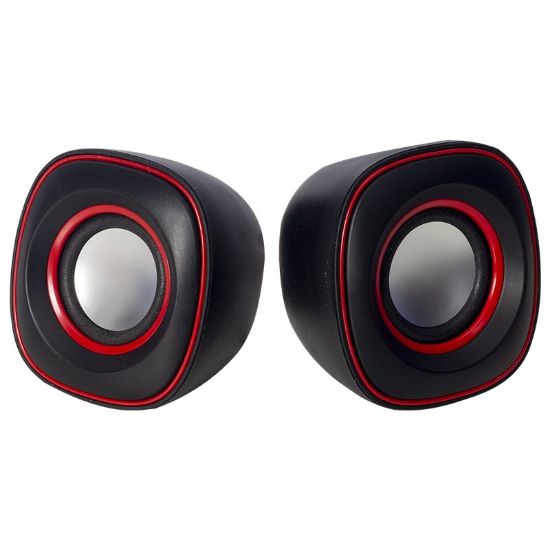 MAGICVOICE D-015 1+1 USB MİNİ HOPARLÖR (5 WATT*4 OHM) resmi