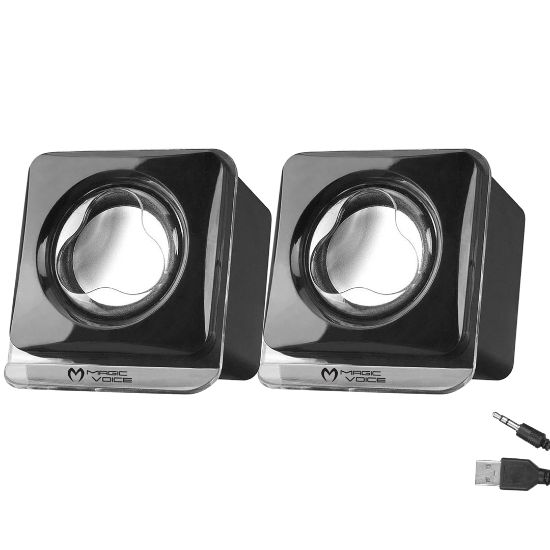 MAGICVOICE A-06 1+1 USB MİNİ PC HOPARLÖR (2X3 WATT) resmi